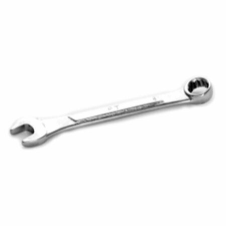 DENDESIGNS 8 mm with 12 Point Box End, Raised Panel, 4.12 in. Long Chrome Combination Wrench DE748687